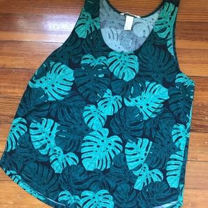 H&M palm tree tank